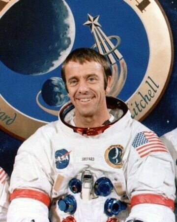 Alan Shepard the First American in Space