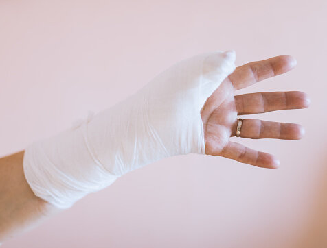 Je me suis cassé le poignet