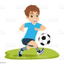 J'ai appris à jouer au foot