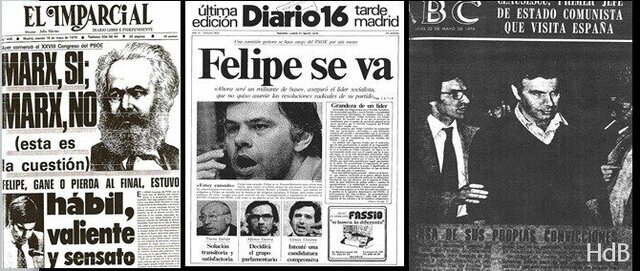 El PSOE abandona el marxismo en el XXVIII congreso del partido.