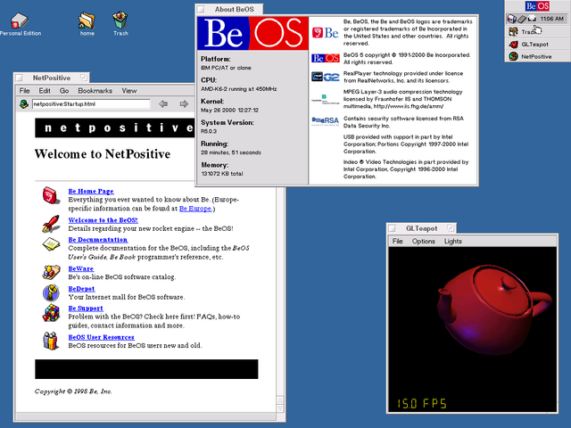 BeOS 4.5
