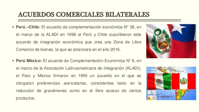 Tratado de Libre Comercio entre México – Perú (1 de Febrero de 2012)