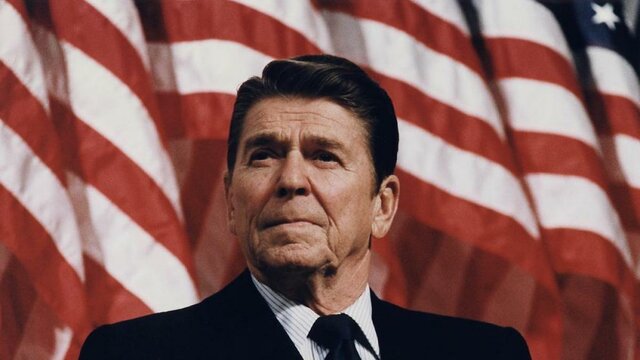 Ronald Reagan electo como el nuevo presidente de Estados Unidos.