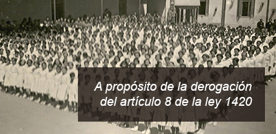 Derogación de la Ley 1420 (1946)