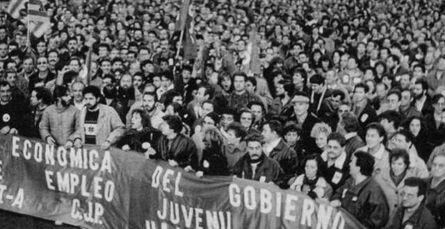 Primera huelga general de la democracia