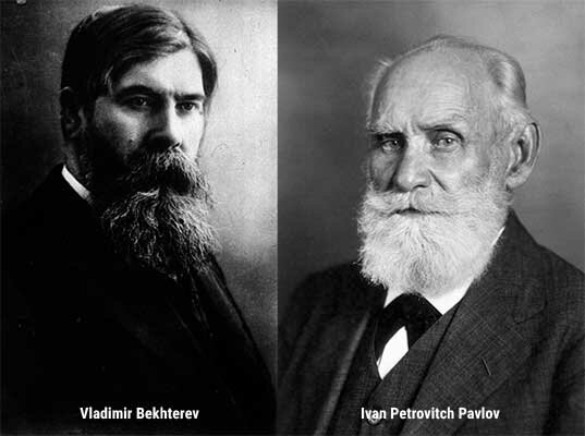 Iván Pávlov y Vladimir Bekhterev