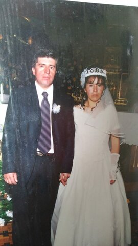 Matrimonio de sus padres