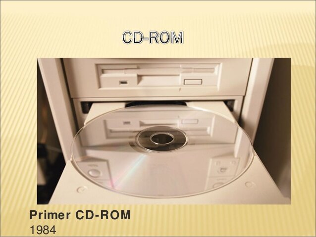 Se inventó el CD-ROM