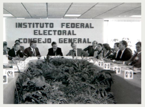 1991 Se celebra en México las elecciones legislativas