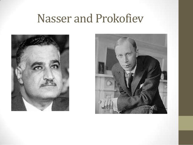 Nasser and Prokofiev