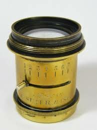 First Glass Camera Lense - E. Suter