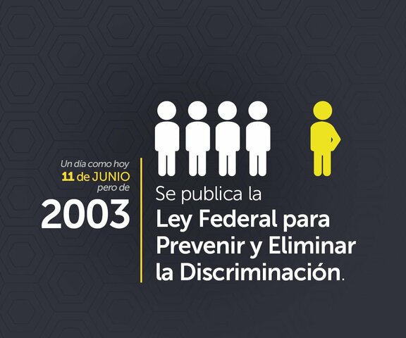 Ley para prevenir y eliminar la discriminación.