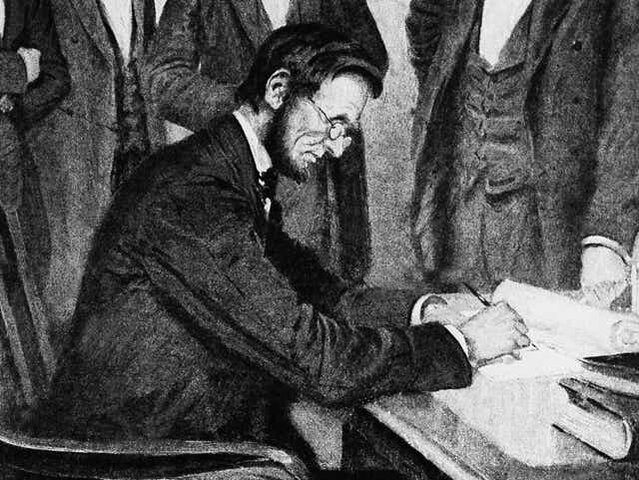 The Emancipation proclamation