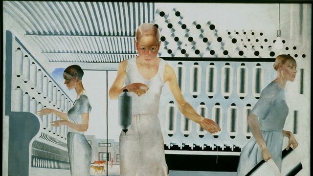 Alexander Deineka, TrabajadoresTextiles, 1927