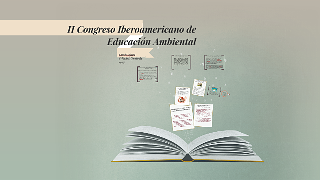 Segundo congreso iberoamericano de Educación Ambiental