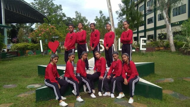 Un concurs de ball en la meva escola en les Filipines