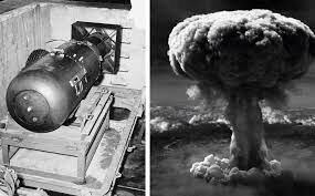 Lanzamiento de la bomba atómica en Hirosima