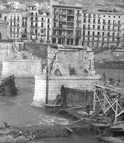 Comienzo de la Batalla de Lérida