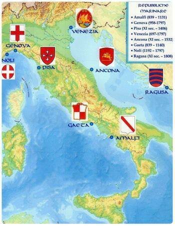 Nascono le repubbliche marinare