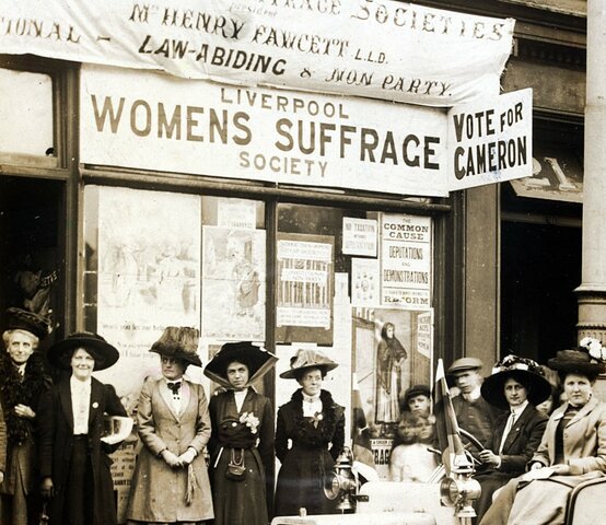 Creación de la Asociación Nacional para el Sufragio de la Mujer (Inglaterra)