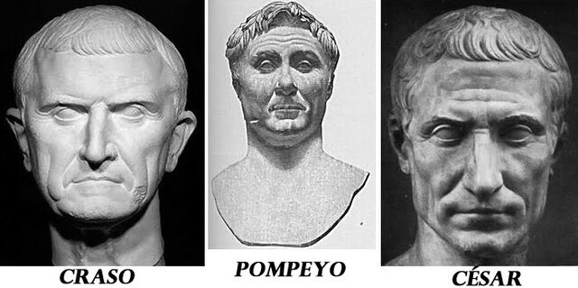 Inicio del Primer Triunvirato