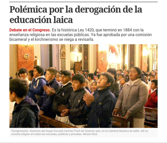 Derogación de la ley 1420