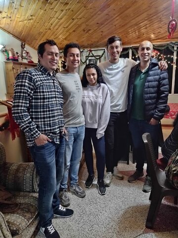 me rencontré con mis primos