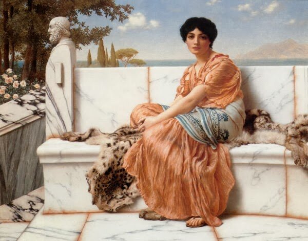 Safo compone los Epitalamios