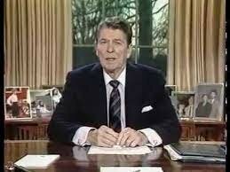 Space Shuttle Challenger explosion (Reagan Speech)