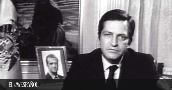 Dimisión de Adolfo Suárez.