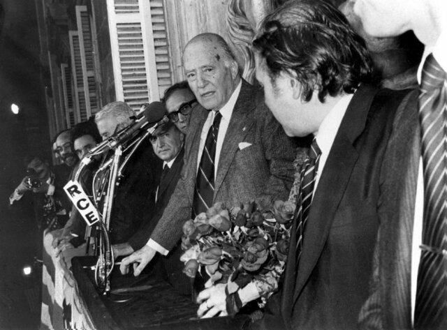 Regreso de Josep Tarradellas.(23/10/1977)