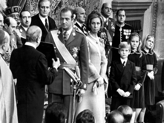 Proclamación de Juan Carlos I como rey
