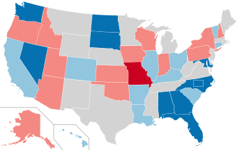 Democrats gain seats (Midterm elections-Nov 1986)