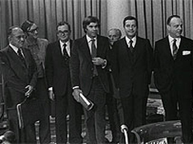 Firma de los Pactos de la Moncloa