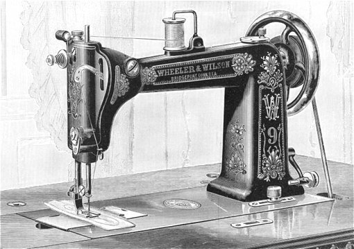 The sewing machine