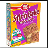 Stir n' Bake Cake Mix!