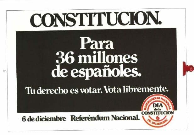 Aprobación por referéndum de la Constitución de 1978