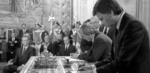 Adhesión de España a la CEE