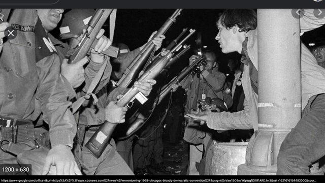 Riots at the Chicago Democratic Convention