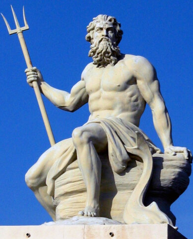 Greeck god is Poseidon