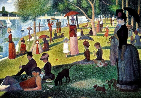 Visuales: Neoimpresionismo