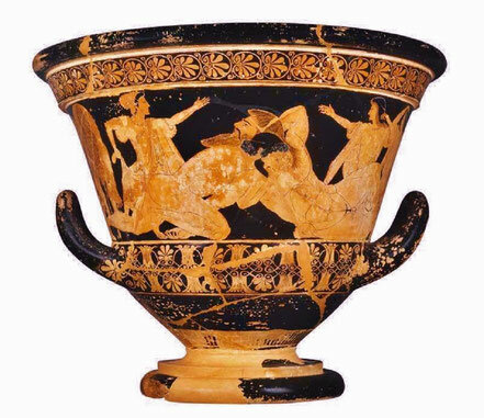 Lotta di Eracle e Anteo - 515 a.C.