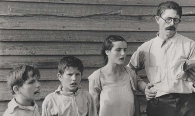 Alabama Tenant Farmer Family Singing Hymns