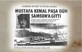 Mustafa Kemalin Samsuna Çıkışı