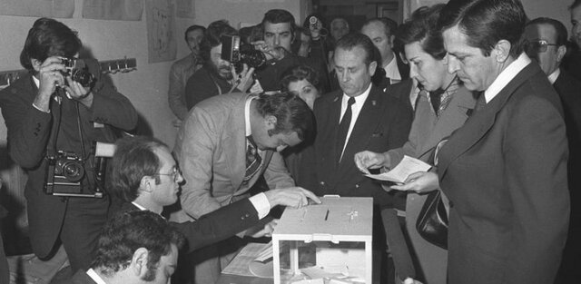 Aprobación en referéndum de la Ley para la Reforma Política. (15/12/1976)