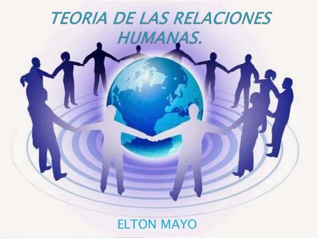 TEORIA DE LAS RELACIONES HUMANAS