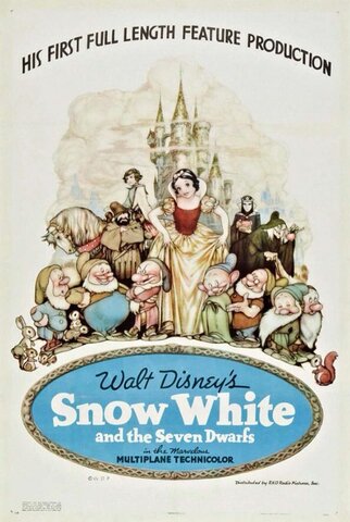 Cine: "Snow White and the Seven Dwarfs"