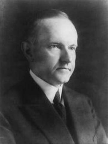 Calvin Coolidge's Inauguration
