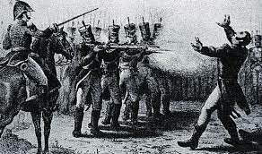 Iturbide muere fusilado por traición a la patria