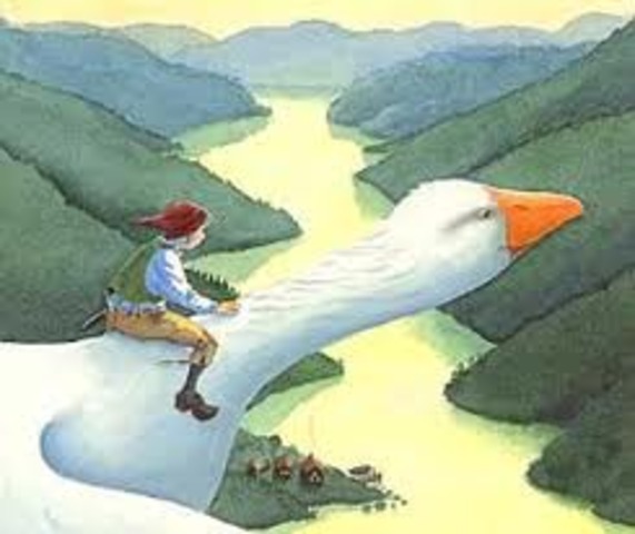 Nils Holgerssons underbara resa genom Sverige utgavs